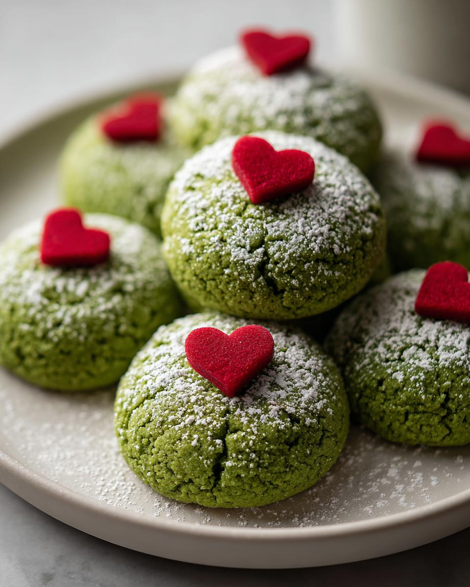 Grinch Cookies - detail 2