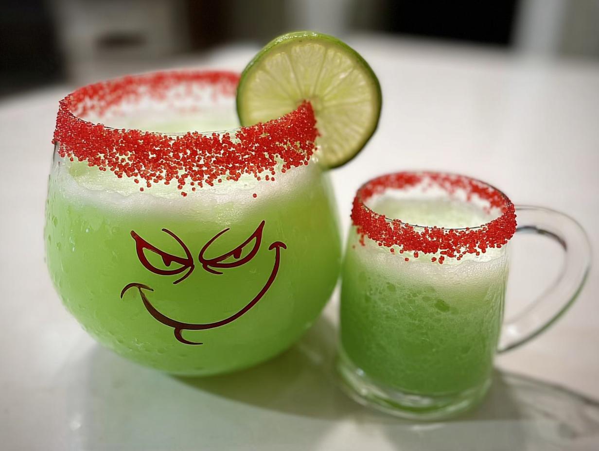Amazing Grinch Punch: 5-Min Festive Treat