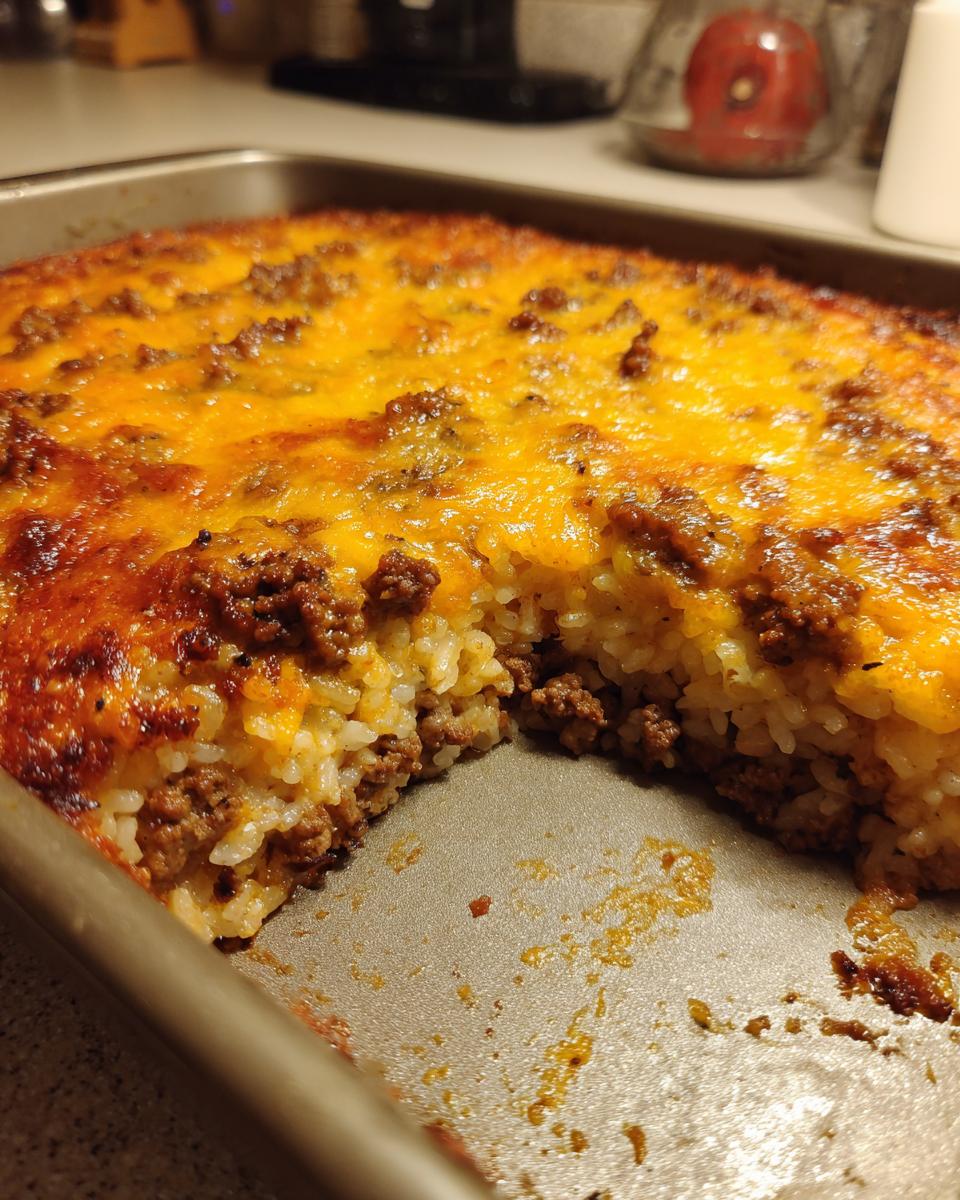 Ground Beef and Rice Casserole - detail 1