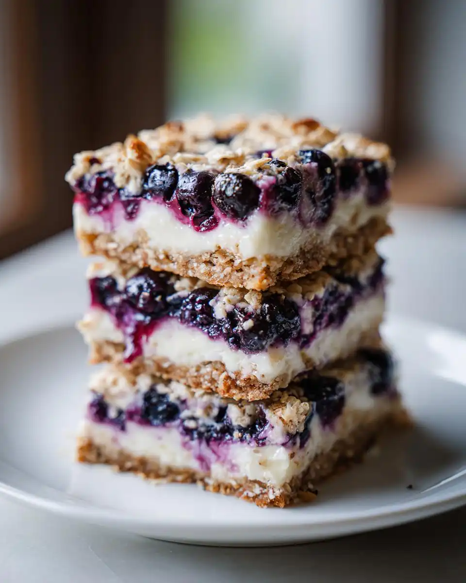 High-Protein Blueberry Cottage Cheese Squares - detail 2