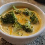 High Protein Broccoli Cheddar Soup