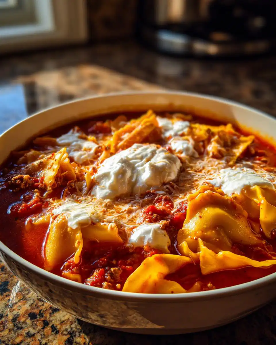 Lasagna Soup - detail 1