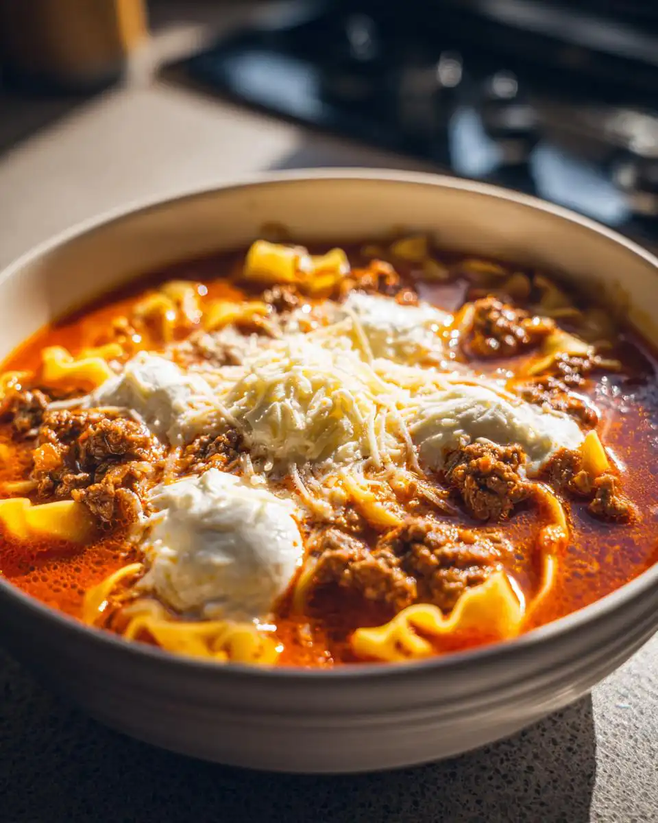 Lasagna Soup - detail 2
