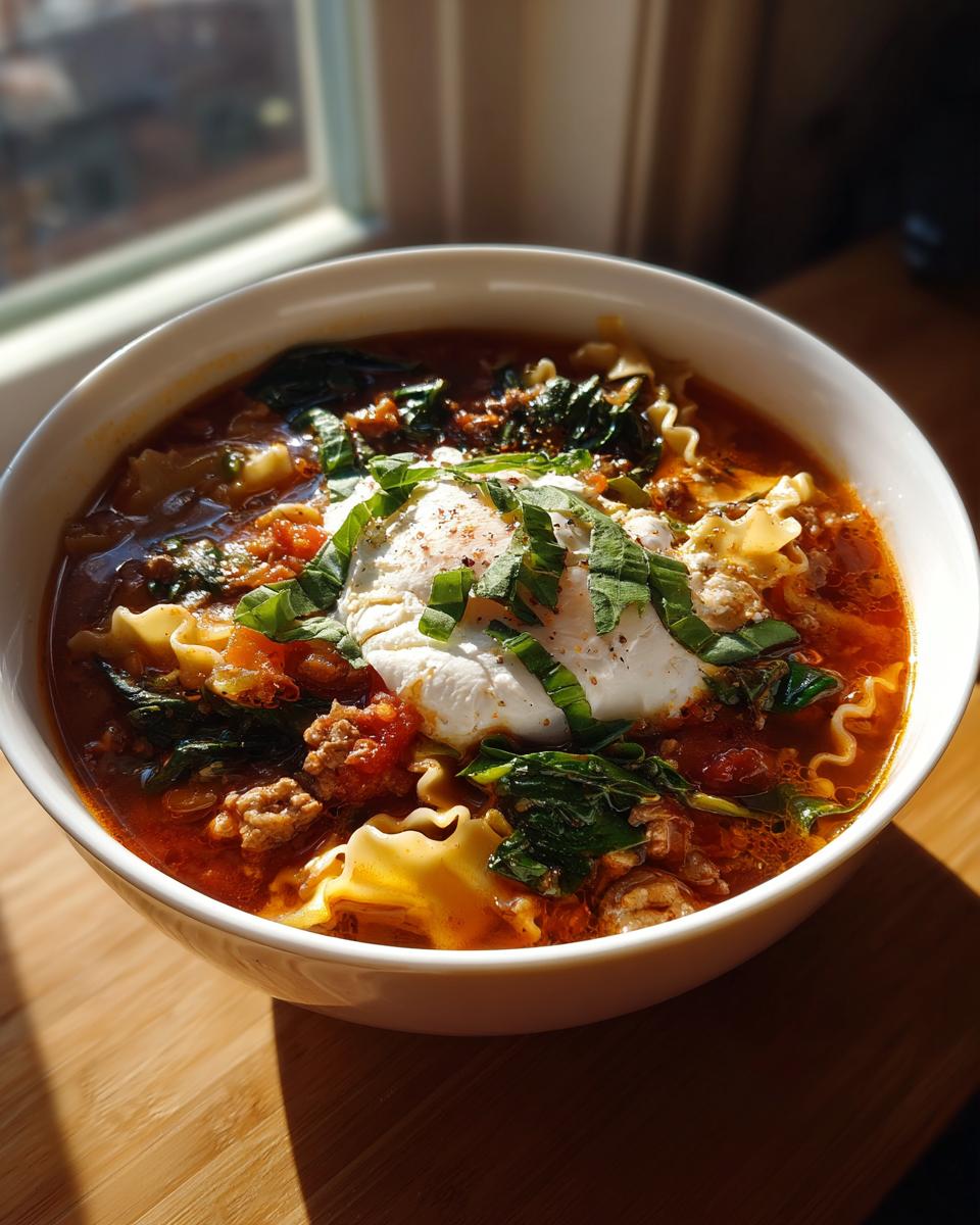 Lasagna Soup - detail 2