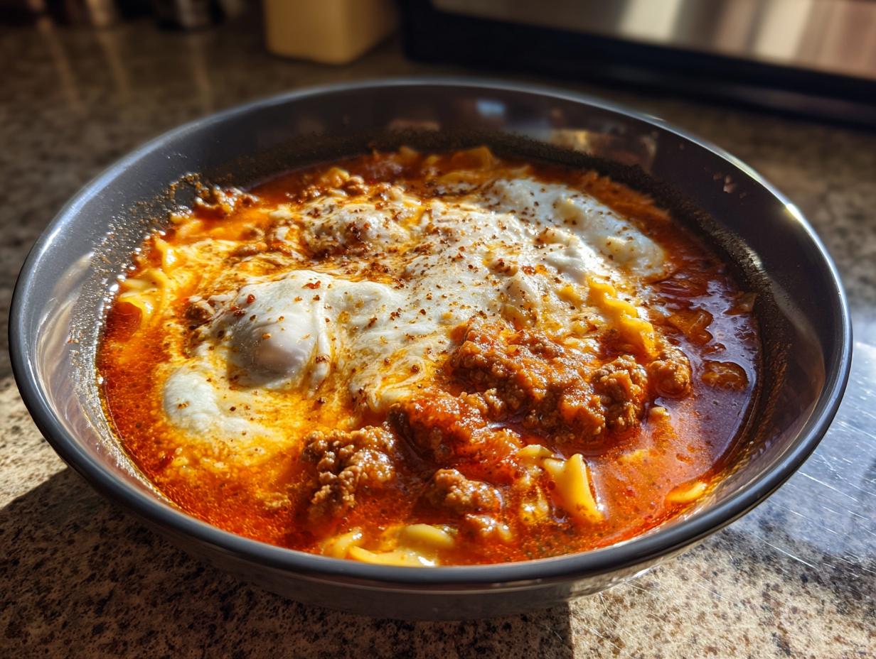 Amazing 40-Min Lasagna Soup Comfort