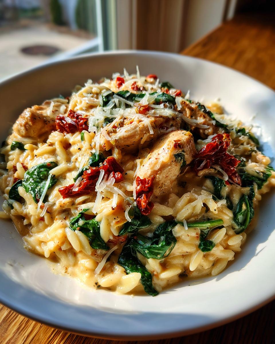 Marry Me Chicken Orzo - detail 2