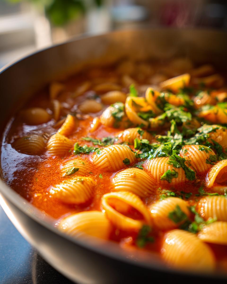 Mexican Sopa de Conchas - detail 2