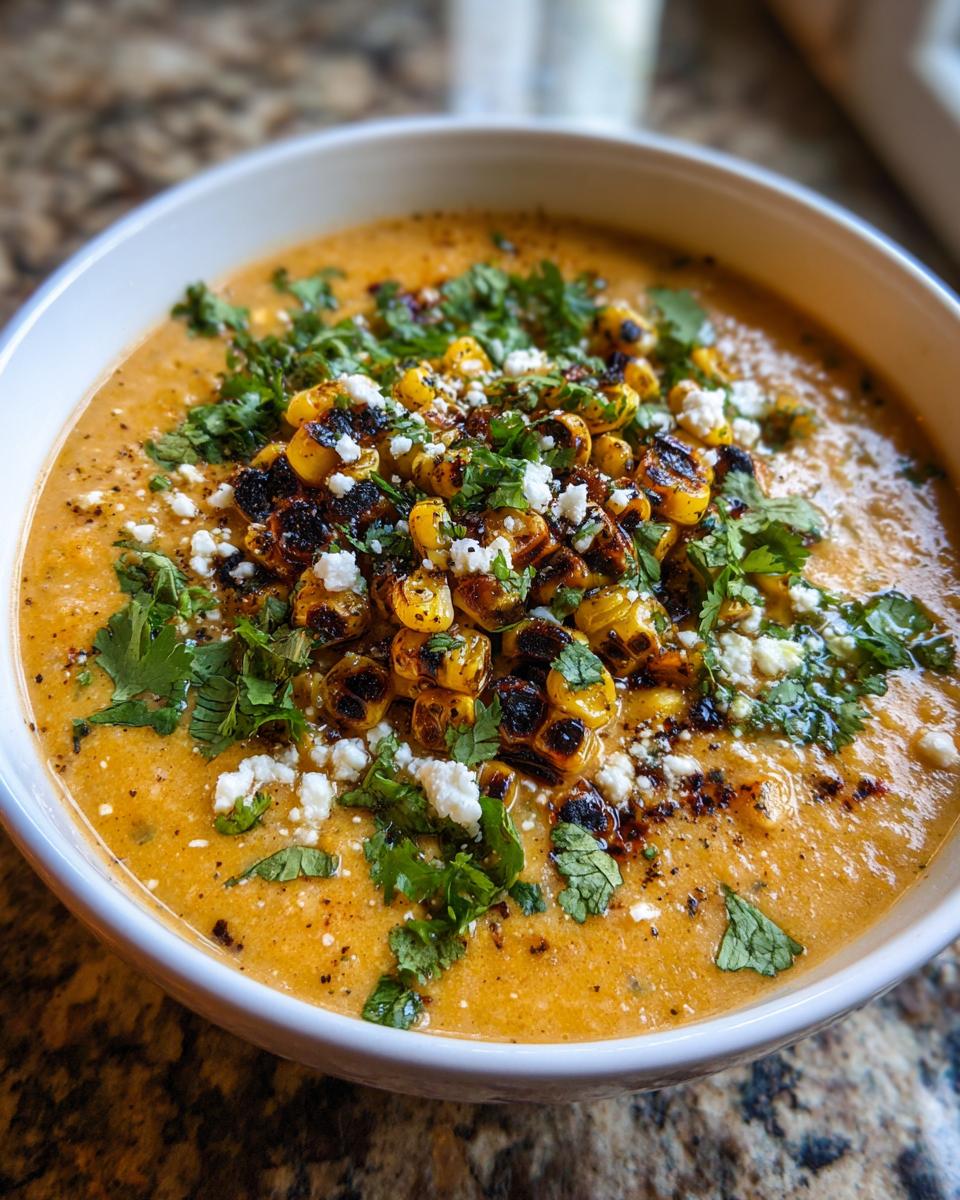 Mexican Street Corn Soup - detail 1