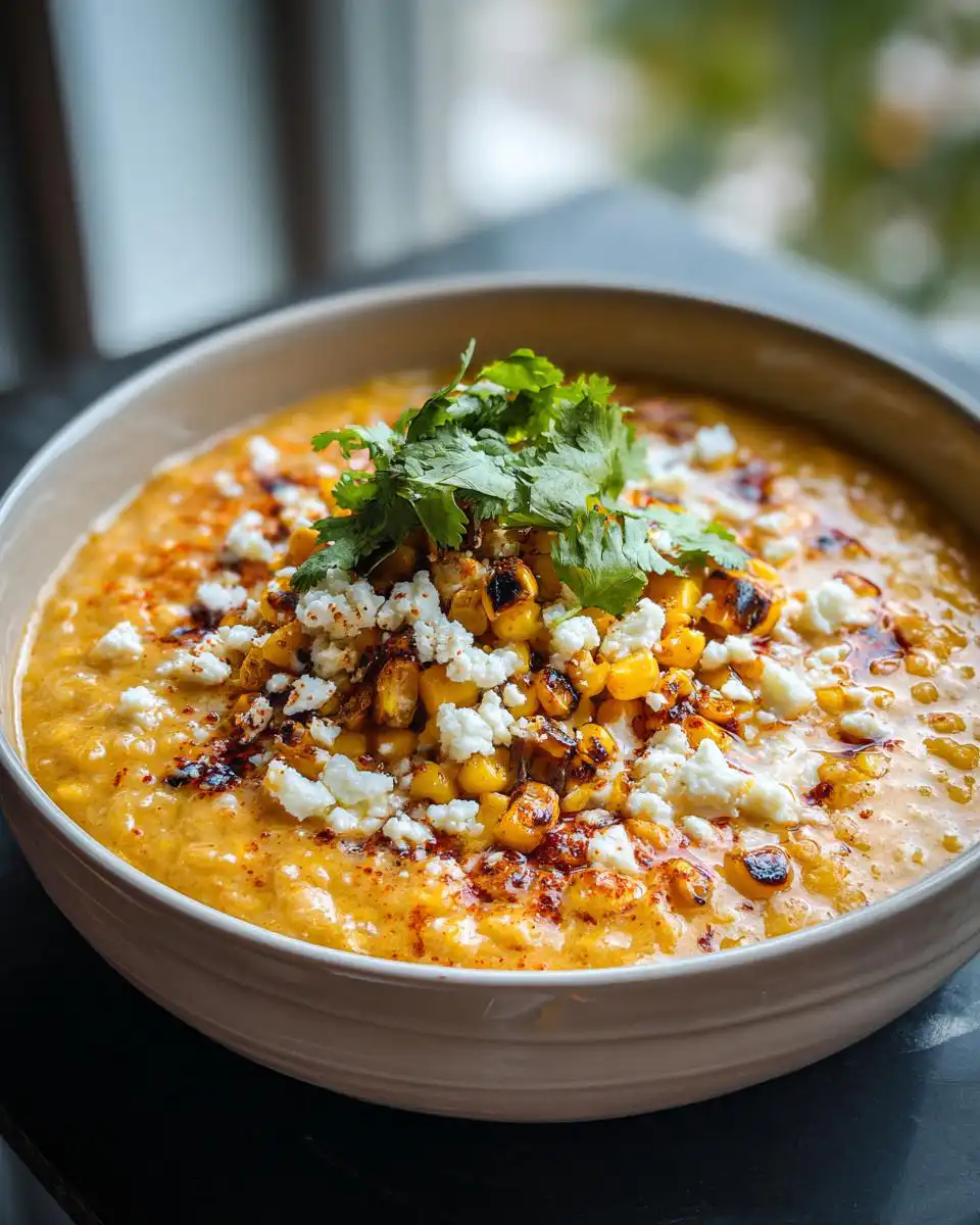 Mexican Street Corn Soup - detail 2