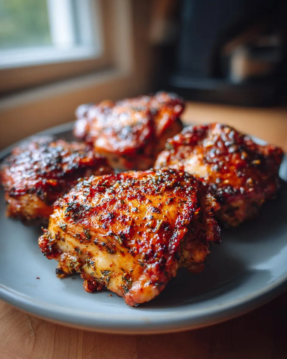 Mustard-Roasted Chicken - detail 1