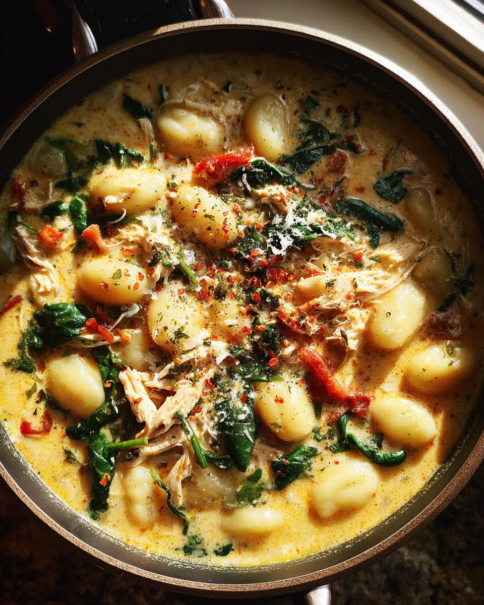 Olive Garden Chicken Gnocchi Soup - detail 1