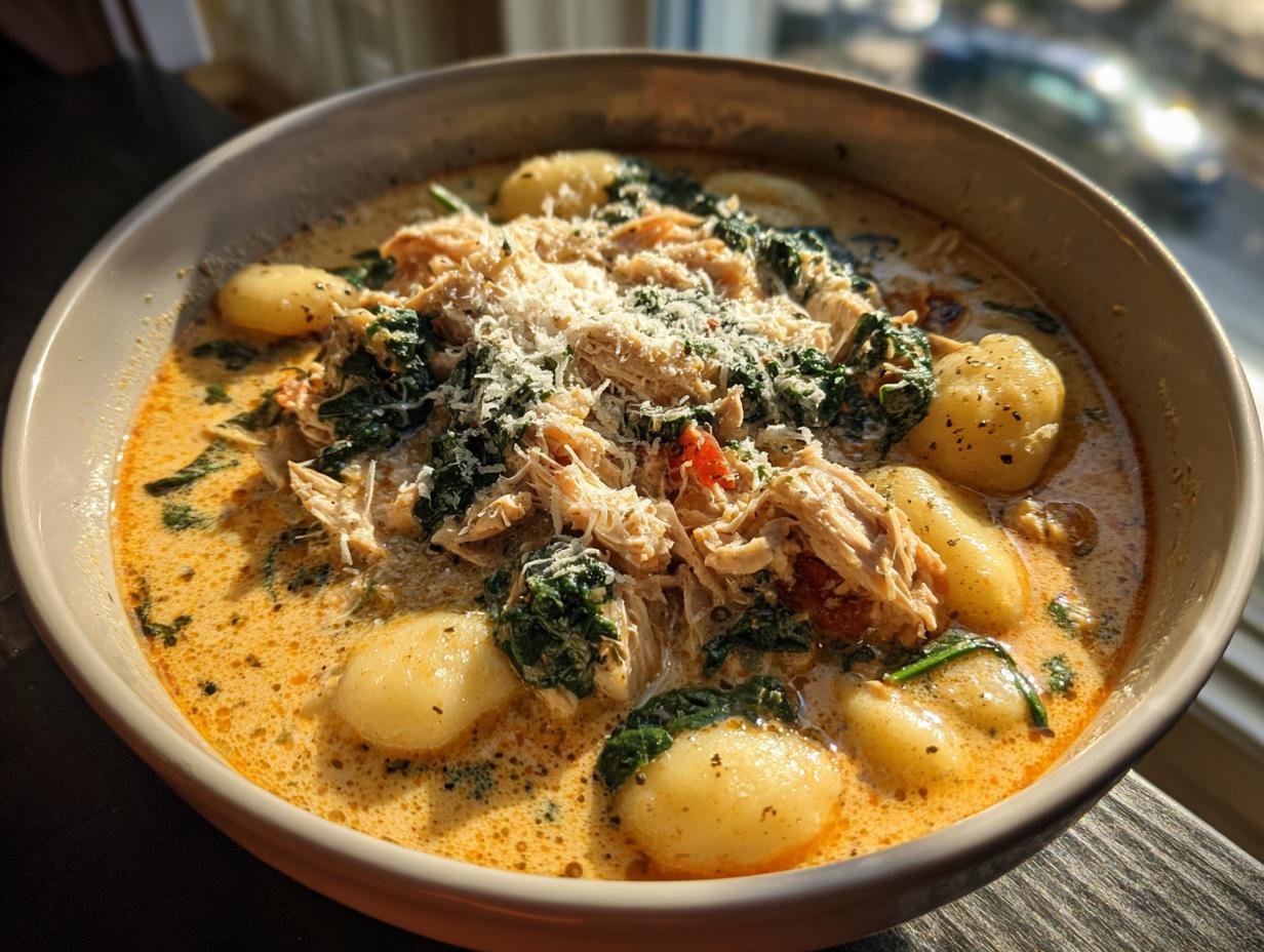 Amazing Olive Garden Chicken Gnocchi Soup