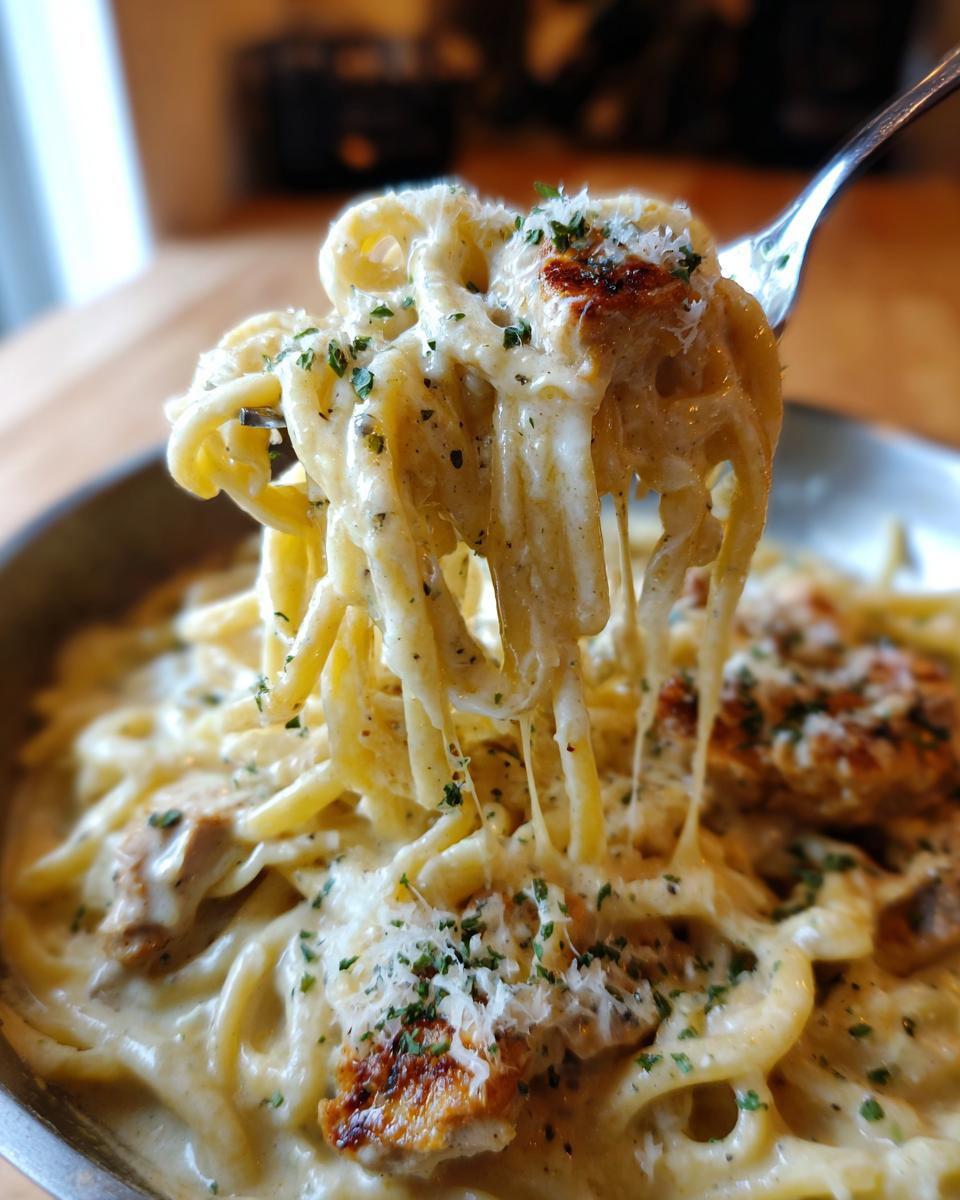 One-Pan Skinny Chicken Alfredo - detail 1