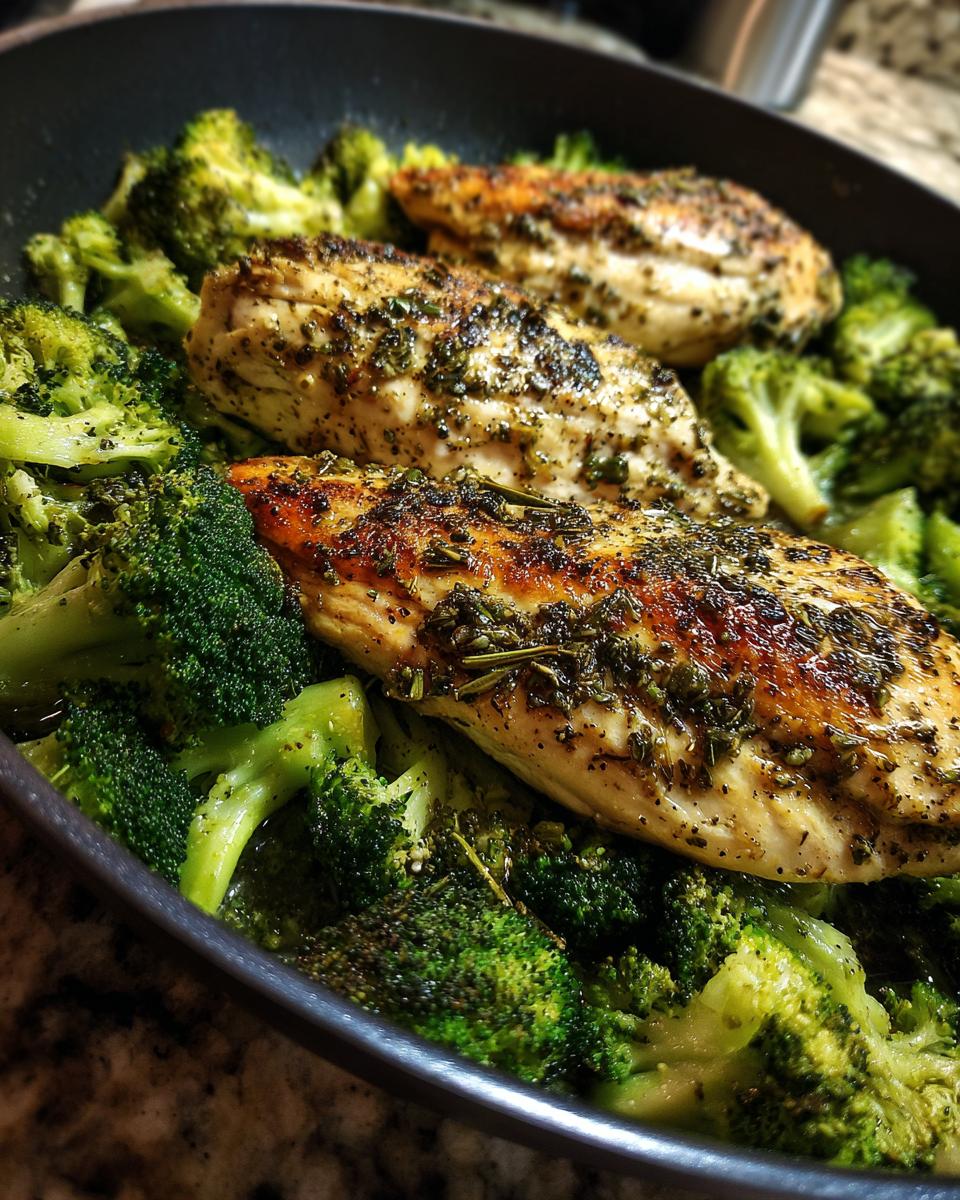 One-Pot Garlic Herb Chicken Broccoli Medley - detail 1