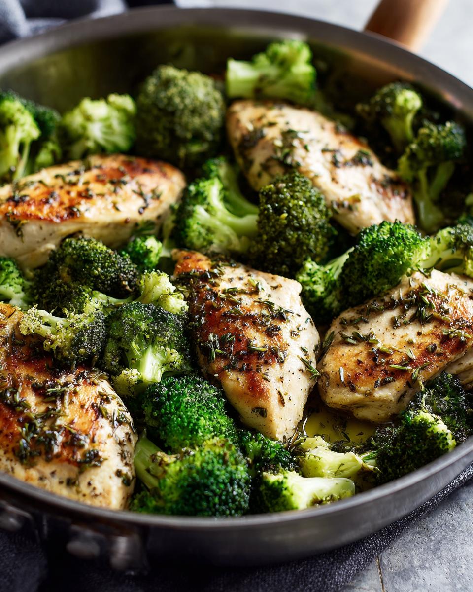 One-Pot Garlic Herb Chicken Broccoli Medley - detail 2
