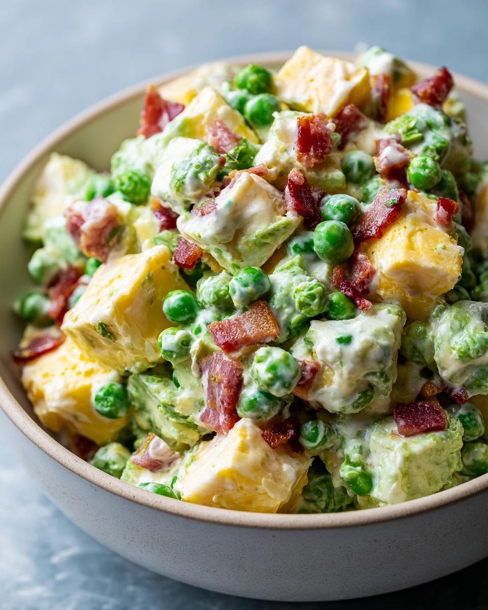 Pea Salad - detail 1