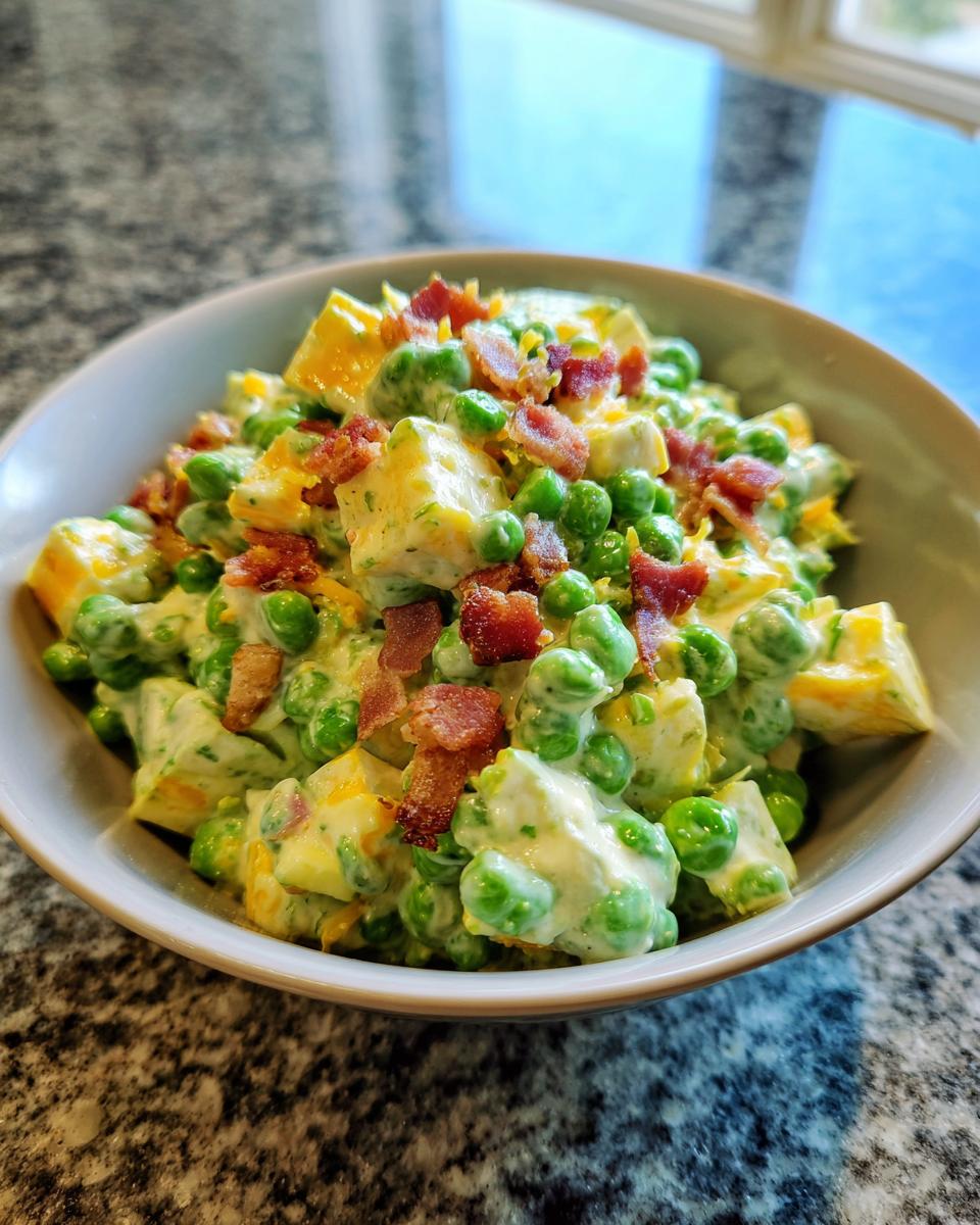 Pea Salad - detail 2