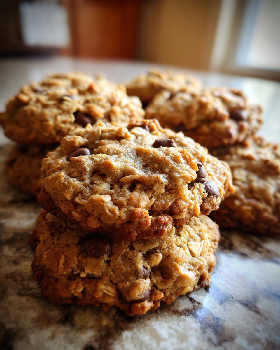 Peanut Butter Oatmeal Chocolate Chip Cookies - detail 1