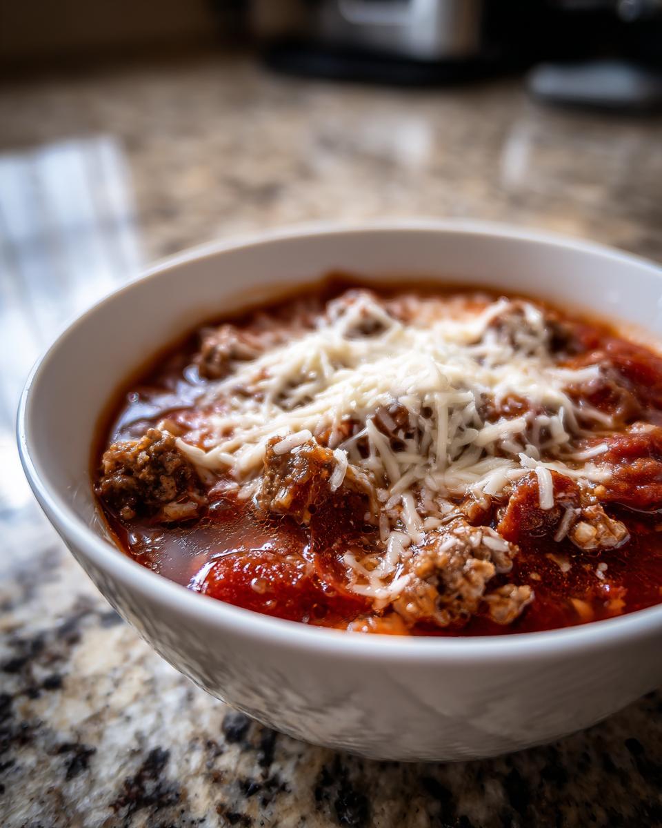 Pizza Soup - detail 2