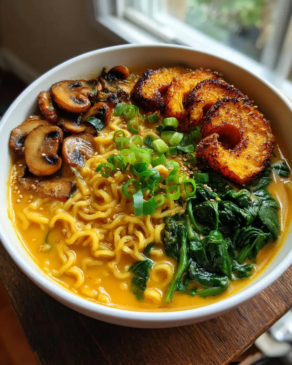 Pumpkin Miso Ramen - detail 1