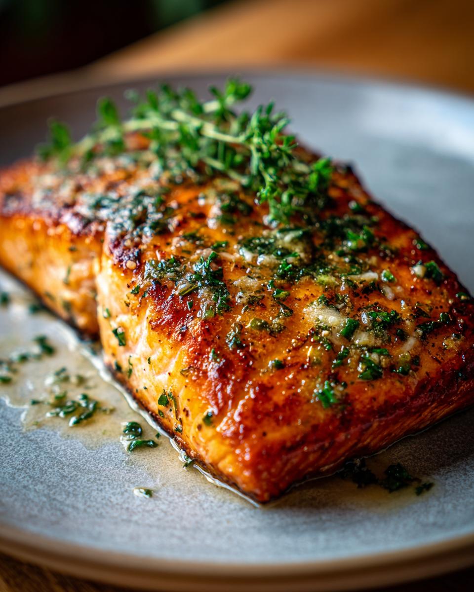 Quick Steakhouse-Quality Herb Butter Salmon - detail 2