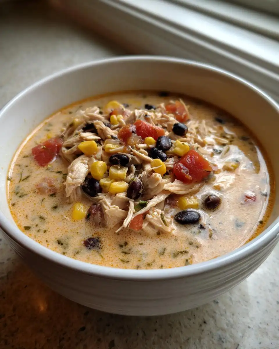 Ranch Chicken Taco Soup - detail 2