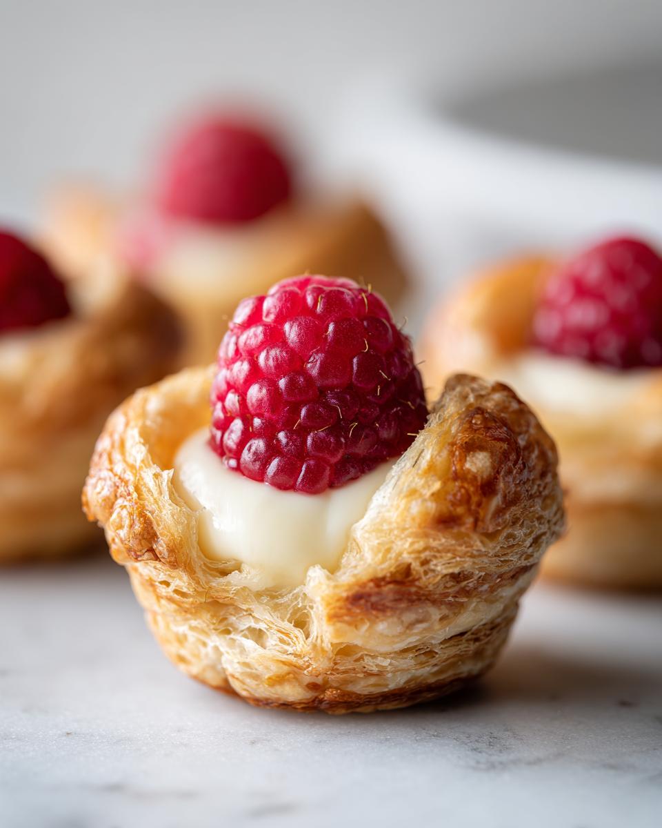 Raspberry Cream Cheese Bites - detail 1