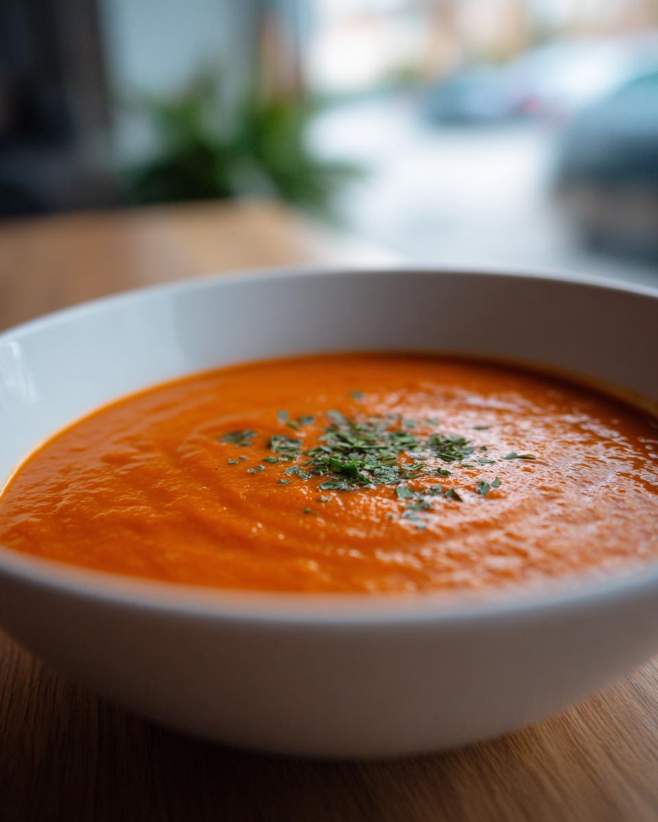 Roasted Tomato Boursin Soup - detail 2