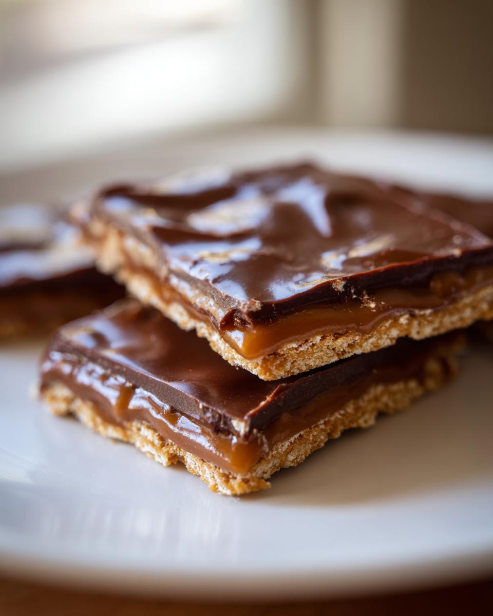 Saltine cracker candy - detail 1