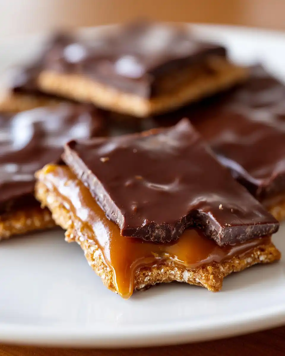 Saltine cracker candy - detail 2