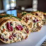 Savory Hoiday Cranberry Roll Ups