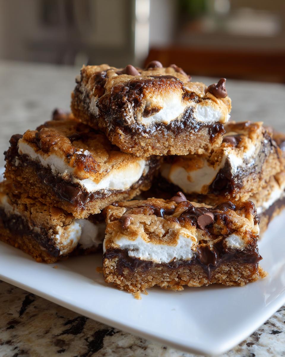 S’mores Cookie Bars - detail 1