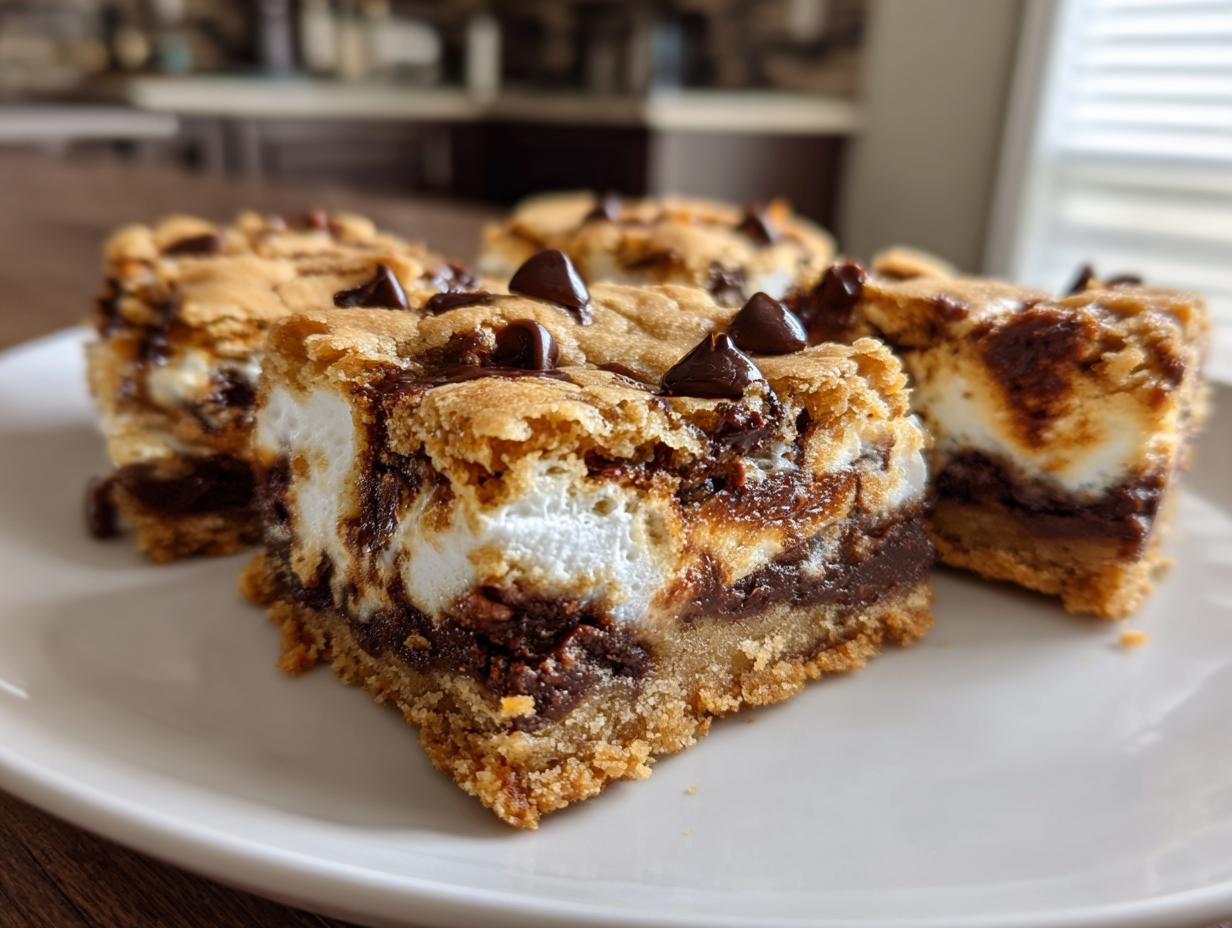 Amazing S’mores Cookie Bars: 1 Perfect Recipe