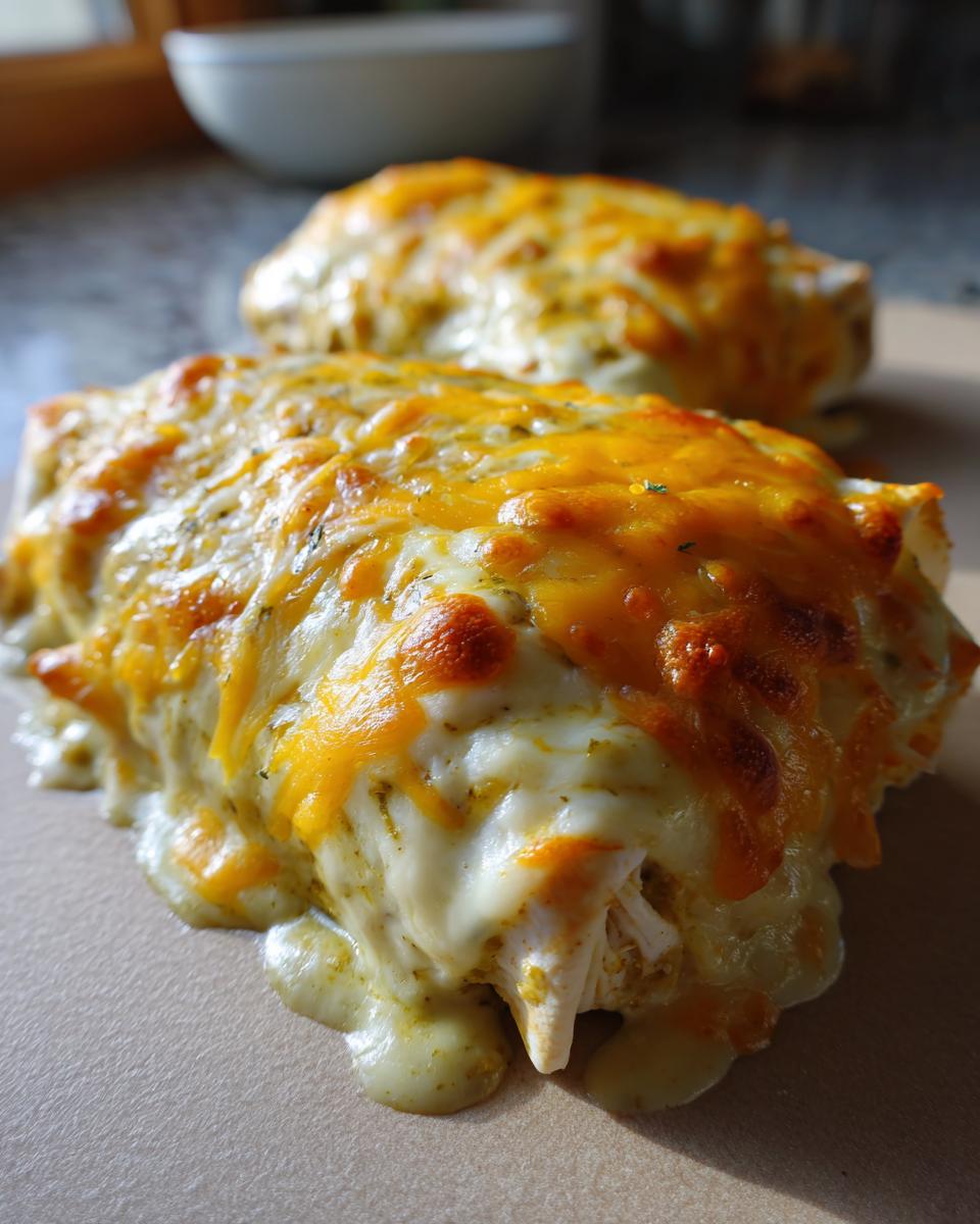 Smothered Green Chile Chicken Burritos - detail 1