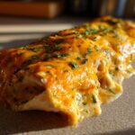 Smothered Green Chile Chicken Burritos