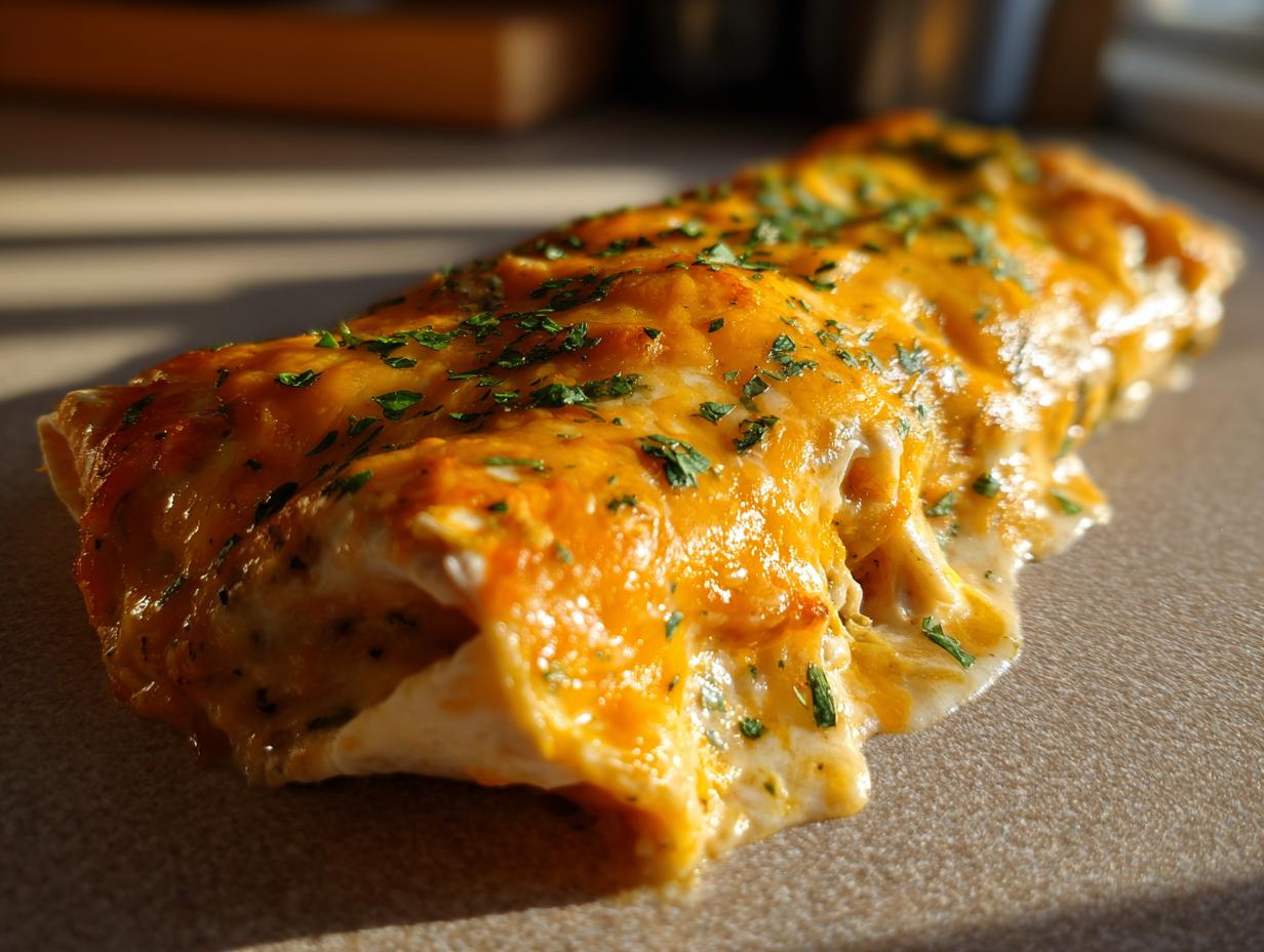 Amazing Smothered Green Chile Chicken Burritos