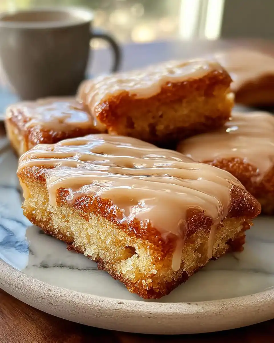 Soft Baked Maple Donut Bars - detail 1