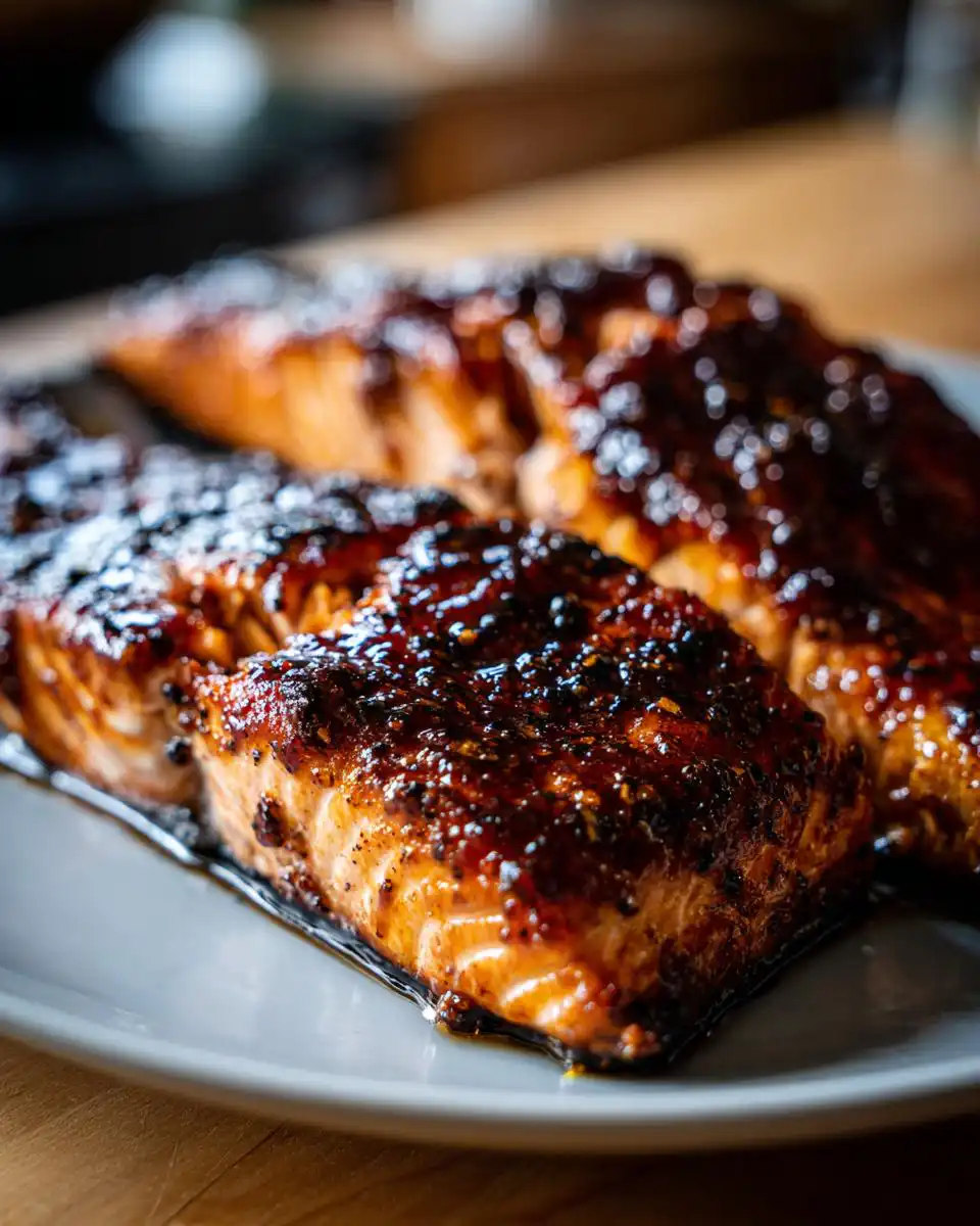 Southern Smokehouse Maple Bourbon Salmon - detail 2