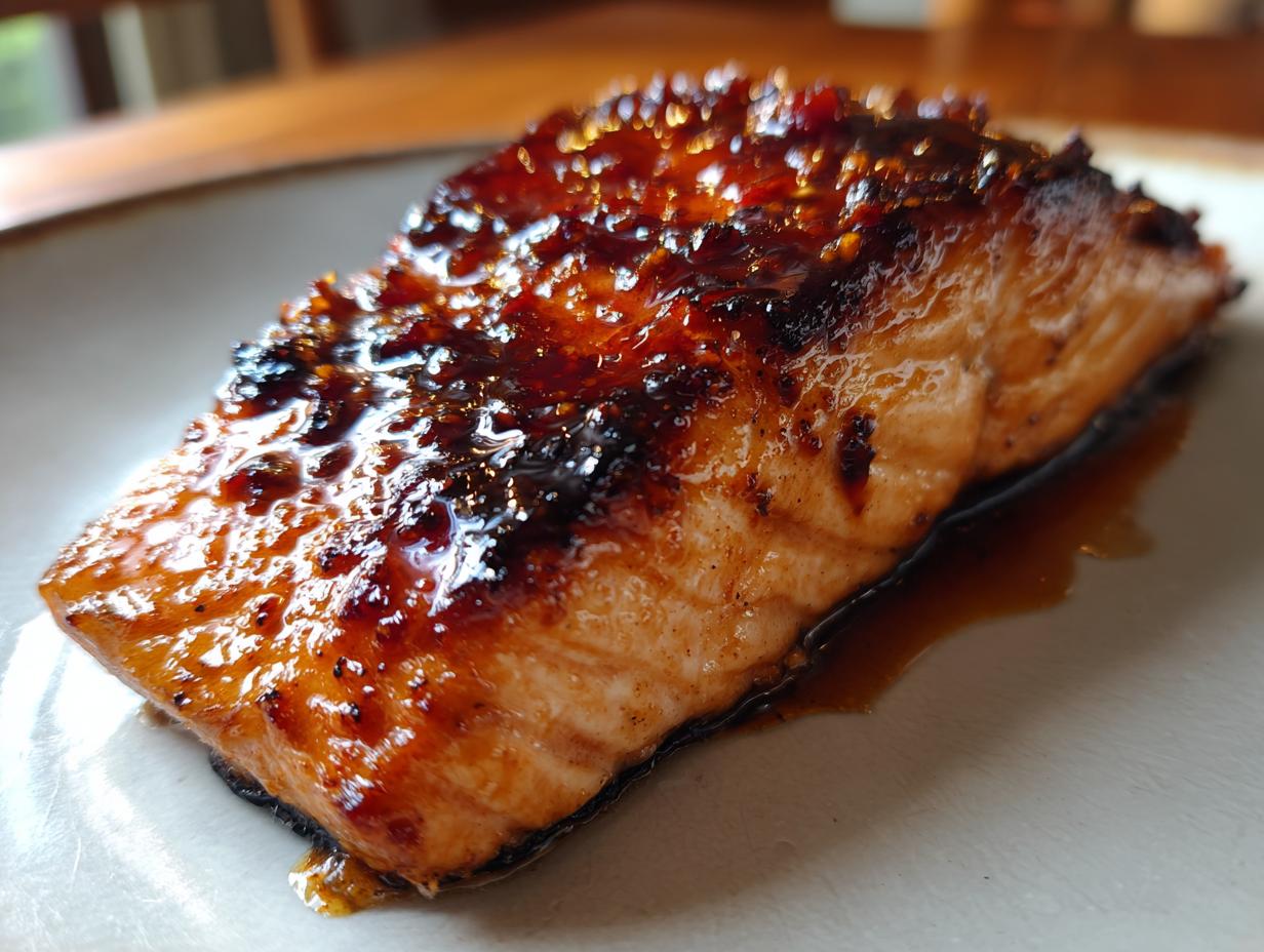 Melt-in-your-mouth Southern Smokehouse Maple Bourbon Salmon