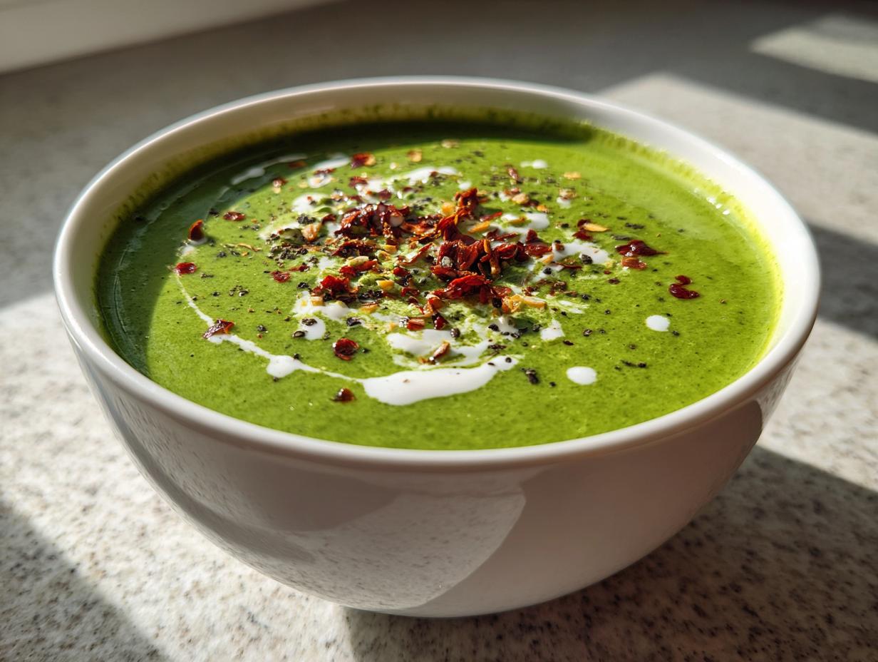 Wonderful Spinach Soup Recipe (Palak Soup)