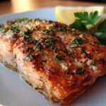 Steakhouse-Inspired Buttery Baked Salmon Delight