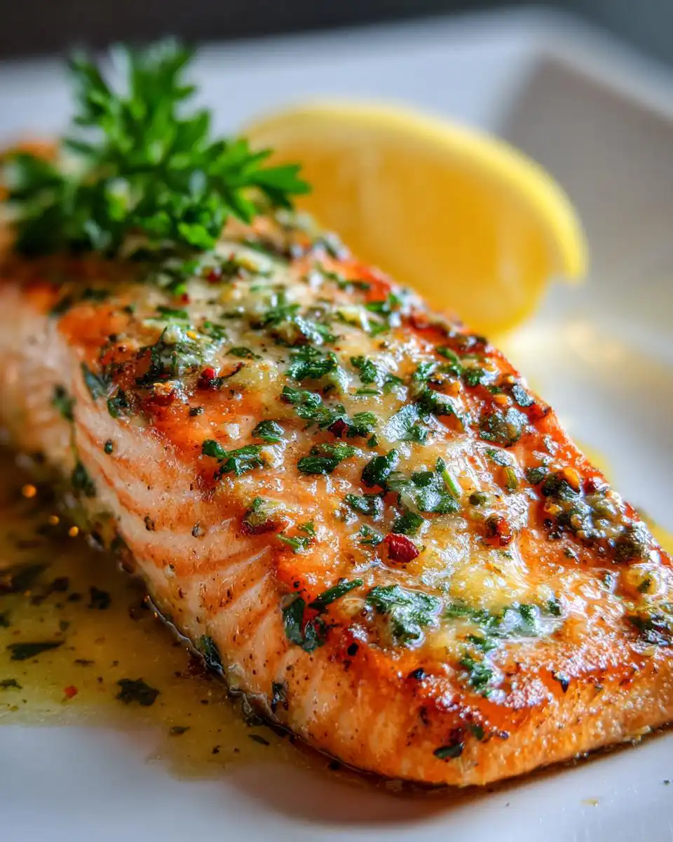 Steakhouse-Inspired Buttery Baked Salmon Delight - detail 2