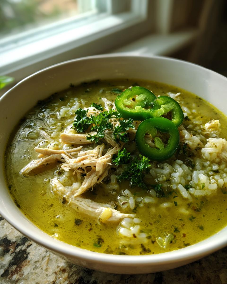 Swamp Soup (Green Garlic Ginger Chicken) - detail 1