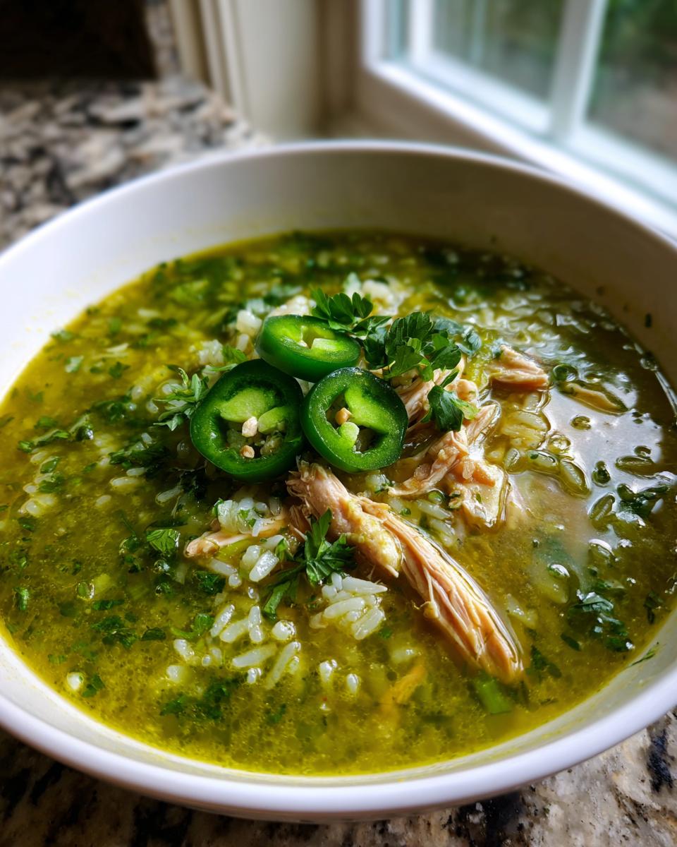 Swamp Soup (Green Garlic Ginger Chicken) - detail 2
