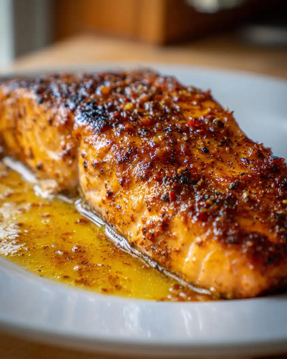 Texas Roadhouse Style Baked Salmon Recipe Easy - detail 3