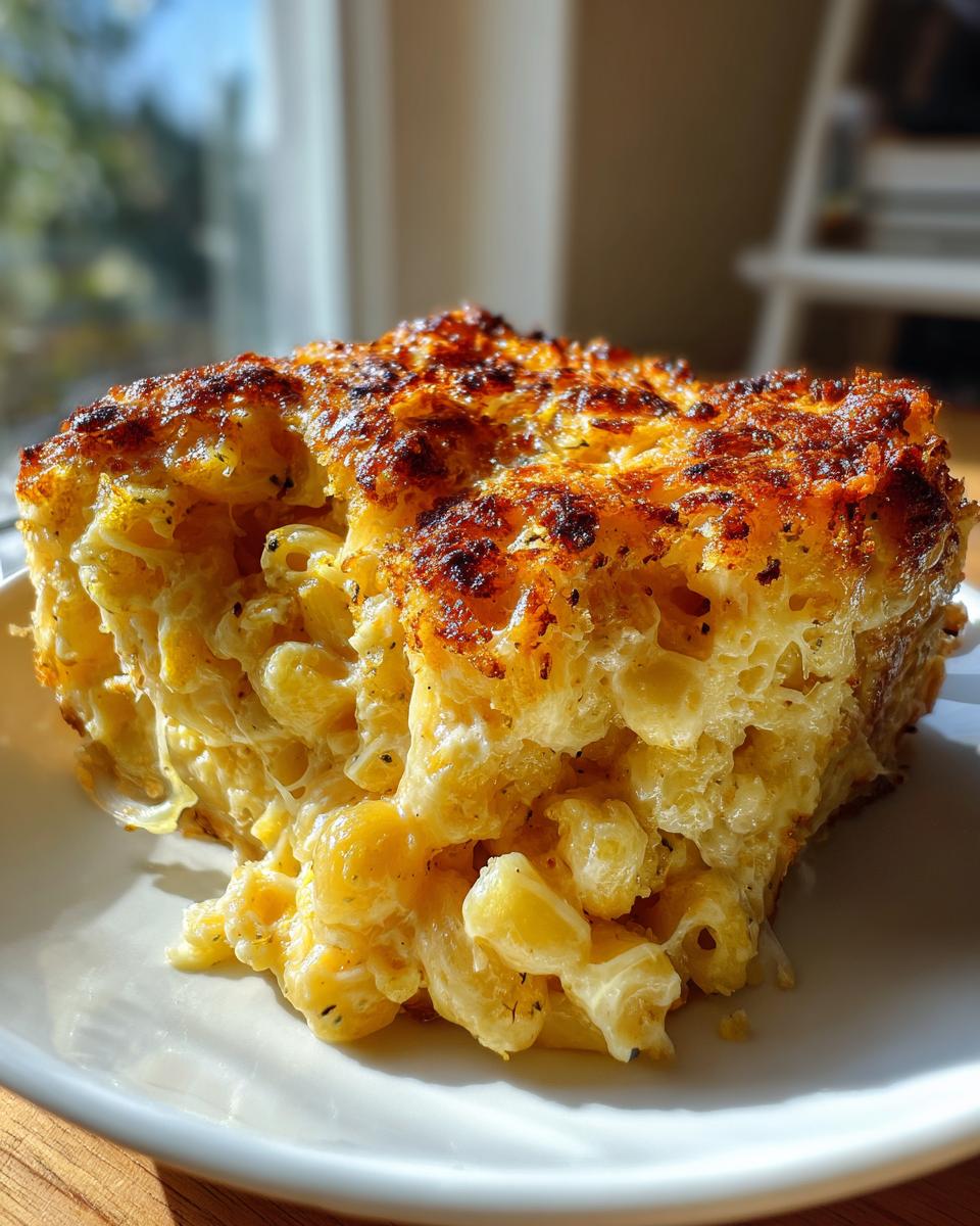 The BEST Homemade Baked Mac and Cheese - detail 2
