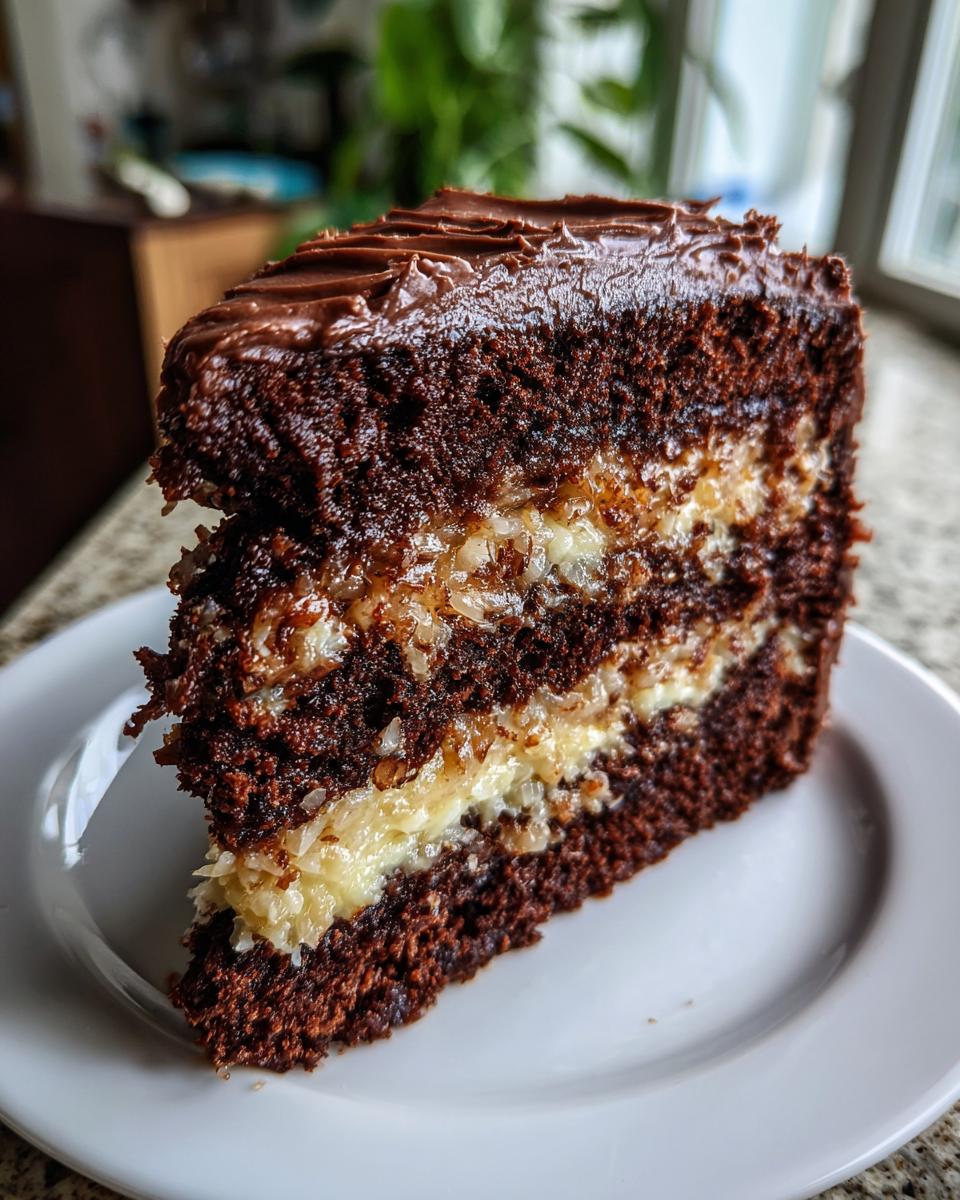 The BEST homemade German Chocolate Cake - detail 1