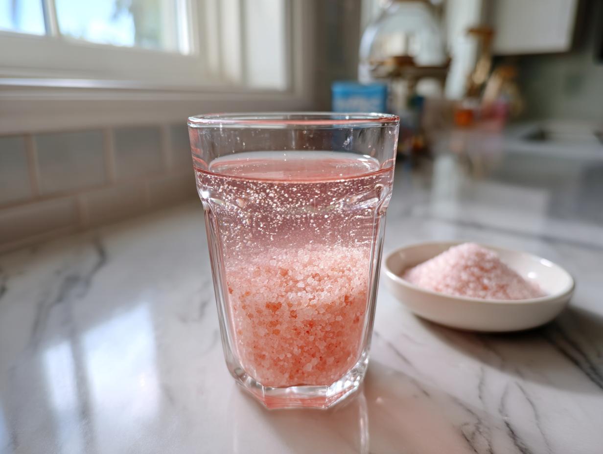 Tokyo-Style Himalayan Salt Cleanse: 1 Easy Morning Reset