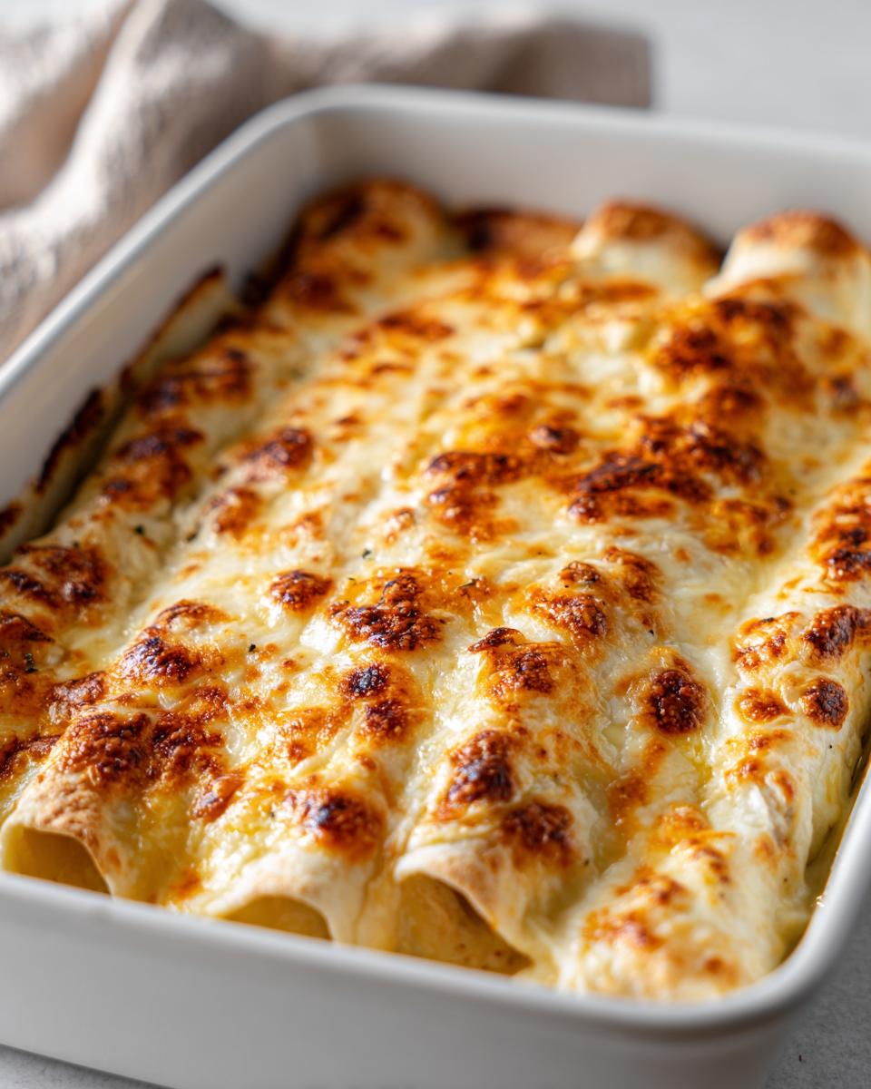 White Chicken Enchiladas - detail 2