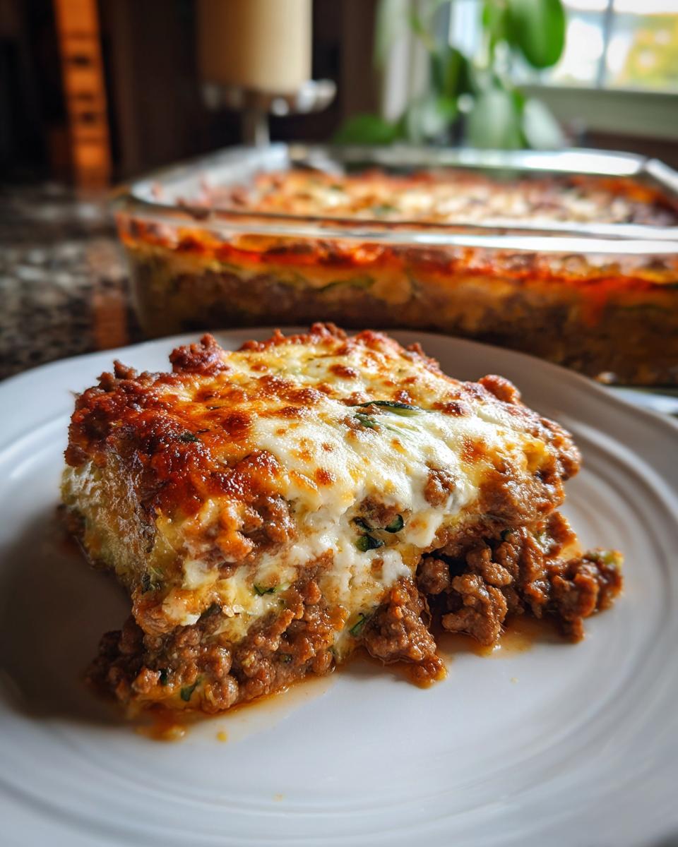 Zucchini Pizza Casserole - detail 1